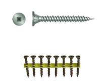 Vis assemblées à entraînement rapide Jaune Zinc Torx Drive Acier inoxydable Bois Cloison sèche Type de tête fraisée Bois Cloison sèche Plastique Acier