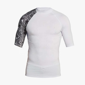 Camiseta de Compresión Personalizada para Hombre 2026, Estampado Floral por Sublimación, Antiarrugas, Protección UV, Manga Larga, Camisas Casuales para Hombre - Product Image 5
