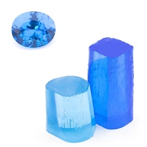 Piedra en Bruto de Espinela Cultivada en Laboratorio, Método Czochralski, Sin Cortar, para Corte de Gemas - Product Image 4