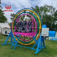 Vente flash Gyroscope Parc d'attractions Bonne qualité Manège Spaceball Gyroscope humain
