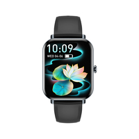Cd03 Aluminium Km66 Fitness Tracker Smart Watch Hd Scherm Meet Hartslag Bloedzuurstofdruk Antwoord Oproep Kompas Voor