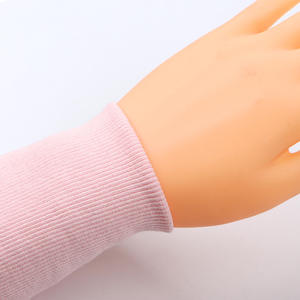 RTS % 95% pamuk % 5% Spandex 2X 2 ribana örgü kumaş yaka/manşet/etek için - Product Image 5