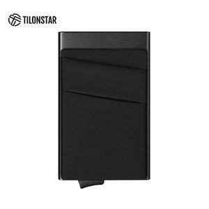 TILONSTAR TVC104 Portefeuille en aluminium mince avec blocage RFID et ouverture automatique Porte-cartes de visite de crédit intelligent - Product Image 2