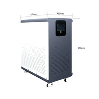 Système de stockage d'énergie au sol Docan haute capacité 46 kWh 51,2 V avec extincteur intégré, batterie au lithium 8000 cycles