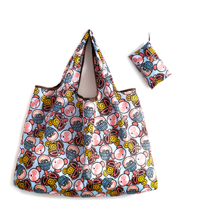 Eco-friendly Foldable Shopping <b>Bag</b> Reusable Waterproof <b>Tote</b> Custom Logo Print <b>Large</b> Carry <b>Bag</b> <b>for</b> Grocery <b>Travel</b> - Product Image 1