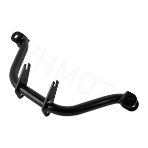 Support de repose-pieds renforcé noir Fußrastenträger pour Simson S51 S70 Enduro pour pièces de tuning - Product Image 2