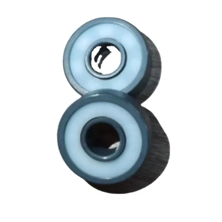 Preciso nero 608 Si3N4 8x22x7 2RS cuscinetti a sfera in ceramica Longboard integrati