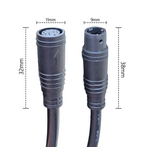Guo Jinqiang M10 <b>Waterproof</b> <b>Cable</b> 2P Connector For Electric Vehicles Insert Plug Extension <b>Cable</b> - Product Image 1