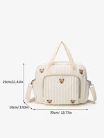 Grand Sac de Poussette Portable à Grande Capacité, Sac à Main Maternité Unisexe pour Mamans et Bébés, Sac à Bandoulière Unique pour Mère