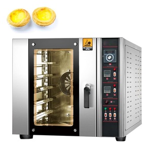 Horno de convección eléctrico completamente automático profesional, 10 bandejas, vaporizador combinado Digital, cocina comercial, uso en Hotel - Product Image 3