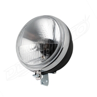 Ensemble de phares halogènes en verre transparent pour moto Simson S50 S51 S70