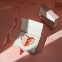 Perfume en Forma de Corazón de Larga Duración, Nuevo Estilo, Regalo para Chicas, Primer Amor en París, con Caja de Regalo