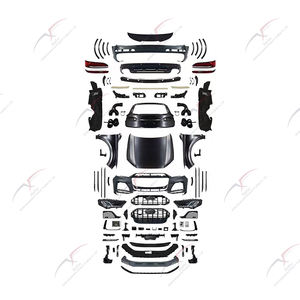 Kit de Carrocería para <span class=keywords><strong>Audi</strong></span> <span class=keywords><strong>Q7</strong></span> 2006-2015, Actualización de Parachoques a Modelo 2023, Parachoques Delantero/Trasero, Guardabarros y Cubierta de <span class=keywords><strong>Maletero</strong></span>, Actualización de Apariencia Antigua a Nueva - Product Image 2