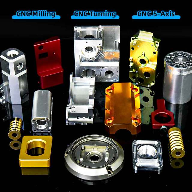 CNC Manufacturing Service Aluminium Machining CNC Prototype Stainless Steel Part Manufacturer Precision CNC Production Services