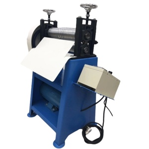 Máquina de laminación de cuero con presión cilíndrica y cinta ajustable de velocidad dinámica para tirar de correas de hombro - Product Image 3