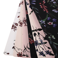 Vente en gros de tissu synthétique en cuir PU gaufré doux imprimé numériquement en PVC personnalisé, imperméable et résistant à l'abrasion, pour chaussures et sacs