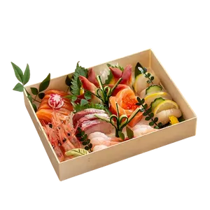 DIY Eco kotak makan siang sekali pakai gaya Jepang kotak Sushi kotak makan siang kayu