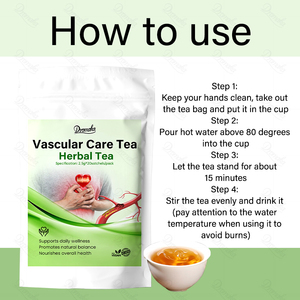 <span class=keywords><strong>Tisane</strong></span> Dromaka Antihypertenseur pour le Soutien Cardiovasculaire et les Soins Vasculaires – Thé Biologique Revitalisant - Product Image 3