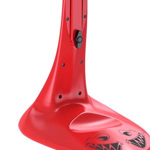 Portabiciclette regolabile in acciaio portabiciclette staccabile mozzo posteriore montabile tipo piallino per bici da strada per esterno colore rosso - Product Image 2