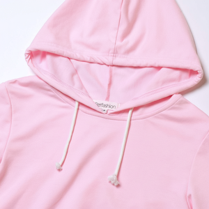 Sudadera con capucha personalizada de peso ligero Último diseño en tops cortos femeninos para la moda de la calle principal - Product Image 1