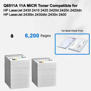 Ibest Tương Thích Micr Hộp Mực <span class=keywords><strong>HP</strong></span> Q6511A <span class=keywords><strong>11A</strong></span> Tương Thích Cho <span class=keywords><strong>HP</strong></span> Laserjet 2430 2410 2420D 2420N Cho Ngân Hàng Kiểm Tra In Ấn - Product Image 2