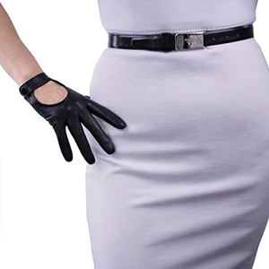 Guantes de moda de alta calidad de fabricante directo para adultos Nuevos guantes de cuero sintético de moda - Product Image 3