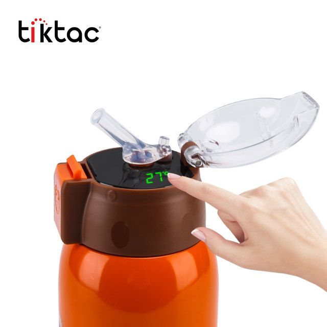 Bpa Free 450ml Stainless Steel Smart Insulated Vacuum Water Bottle for Kids