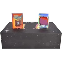Boîte cadeau en carton en forme de livre, design personnalisé, avec fermeture magnétique, auto-assemblante, jetable, service OEM disponible