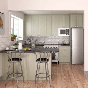 Vente flash : Armoire de cuisine en bois massif avec îlot central - Product Image 3