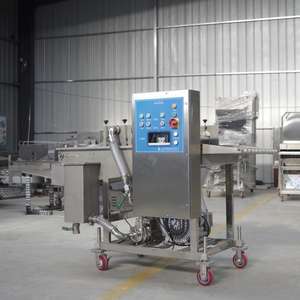 آلة صنع فطائر البرغر والكرات اللحمية الأوتوماتيكية بالكامل بسعر جيد، آلة صنع الهامبرغر والهاش براون - Product Image 4