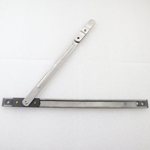 Support <span class=keywords><strong>de</strong></span> fenêtre à friction avec 2 barres <span class=keywords><strong>de</strong></span> retenue, glissière en plastique et 4 vis en acier inoxydable, rainure carrée <span class=keywords><strong>de</strong></span> 18 mm, support <span class=keywords><strong>de</strong></span> friction en fer - Product Image 1