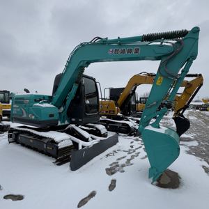Mini Kobelco SK75 d'occasion, excavatrices hydrauliques sur chenilles d'occasion, 7,5 tonnes, Kobelco SK75-8 SK75C, pelles à godets d'occasion - Product Image 2