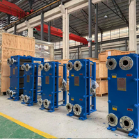 Échangeur de chaleur à plaques en acier inoxydable 316L détachable, prix usine, 22-132 GPM, joint EPDM/NBR, haute économie d'énergie
