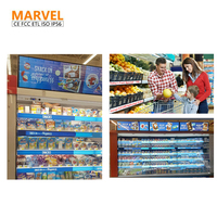 Écran LCD étiré pour supermarché, restaurant, étagère, bar, avec télécommande, rétroéclairage LED Android, haute luminosité, Full HD, personnalisé MWE