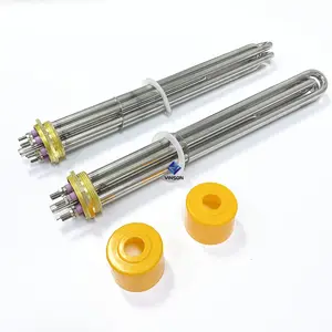 Vinson 3Kw 6KW 9KW 12KW brass Threaded Tubular Rod Heating element Boiler heaters Flange Screw plug Immersion Heater