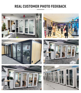 Cabina de oficina privada insonorizada, módulo Pod para cabina de teléfono móvil, caja de teléfono móvil, <span class=keywords><strong>chat</strong></span> para dos personas con sistema de ventilación - Product Image 4