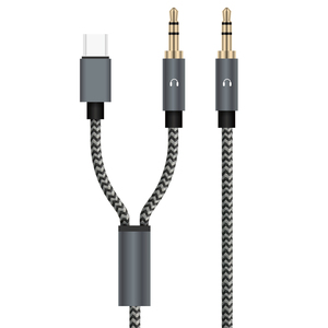 <span class=keywords><strong>สาย</strong></span>เคเบิล <span class=keywords><strong>AUX</strong></span> 2in1 แบบ Type-C + 3.5 มม. คุณภาพเสียง Lossless รองรับการใช้งานได้หลากหลาย รุ่นใหม่ปี 2026 - Product Image 1