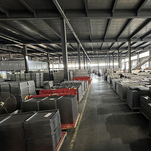 JH-Mech 설치가 쉬운 5X4Ft 헤비 듀티 차고 벽 선반 보관 랙 후크가있는 차고 용 금속 선반 - Product Image 5