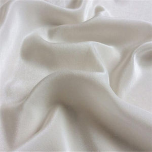 Crepé De Chine De seda Natural De Color sólido orgánico, liso, <span class=keywords><strong>paz</strong></span>, 16 m/m, 114cm, tela CDC para bufanda Saree, vestido textil para el hogar - Product Image 4