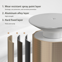 Diffuseur d'huiles essentielles en forme de crayon pour hôtel, modèle 2024, à poser au sol, avec commande Bluetooth, diffuseur d'arômes commercial