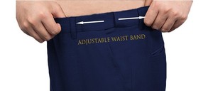 <span class=keywords><strong>Pantaloni</strong></span> <span class=keywords><strong>Chino</strong></span> da Uomo a Vita Media, Vestibilità <span class=keywords><strong>Slim</strong></span>, Gamba Dritta, Casual, Leggeri, Antistatici, Stampa Digitale, Tinta Unita, Misto Spandex/Cotone - Product Image 4