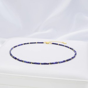 Nuovo distanziatore in pietra naturale lapislazzuli <span class=keywords><strong>collana</strong></span> di perline in acciaio inossidabile alla moda Rhodonite gioielli in rilievo <span class=keywords><strong>per</strong></span> le donne regalo <span class=keywords><strong>per</strong></span> <span class=keywords><strong>lei</strong></span> - Product Image 2