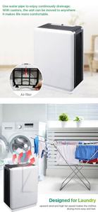 Deshumidificador portátil comercial para invernadero, deshumidificador de humedad para el hogar, 20L - Product Image 6