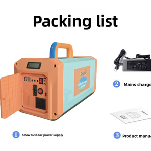 1000w <b>Solar</b> Portable Station Outdoor Energy Storage Supply Eg006Li Portable Power Station <b>Generator</b> Eg006Li - Product Image 3