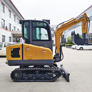 ELORRY EL28 2024 Mini-excavatrice sur chenilles 2.8T, petite pelle Caterpillar 0.05 m³ avec moteur et pompe à engrenages intégrés - Product Image 2