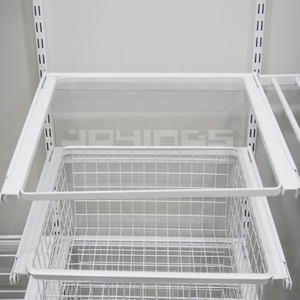 Thép dây kim loại giỏ tổ chức cho tủ quần áo tủ quần áo Nordic dây giỏ ngăn kéo cho đi bộ trong tủ quần áo giỏ với khung căng - Product Image 5