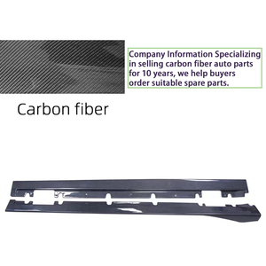 For A-Class W176 R Style Real Carbon Fiber Side Skirts 2013-2017 - Product Image 5