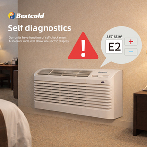 เครื่องปรับอากาศ Bestcold R32 PTAC 7K-15K BTU แบบติดผนัง สำหรับสหรัฐอเมริกาและแคนาดา - Product Image 5