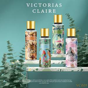 Perfume Corporal en Spray Floral Victoria Ladies de 250 ml, Tamaño Regular, Botella de Vidrio Dorada, Fragancia Duradera, Colección Explosions Home - Product Image 2