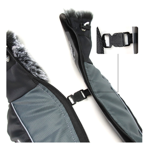 Reiß verschluss Baumwolle Warm New Supplies Bekleidung Kleidung Welpen kostüm Haustier kleine mittlere Hunde solide Haustiere Big Winter Luxus Hunde kleidung - Product Image 6
